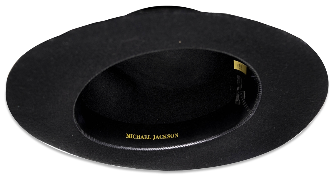 Michael Jackson's Famous Black Fedora -- Made by Dorfman-Pacific, Dating it to Pre-August 1988